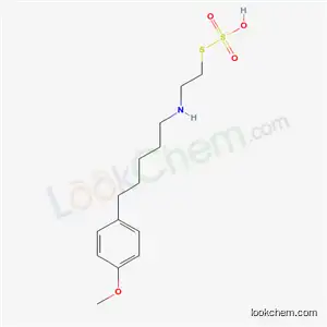 2-[5-(p-메톡시페닐)펜틸]아미노에탄티올 설페이트