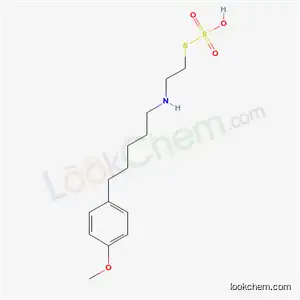 2-[5-(p-メトキシフェニル)ペンチル]アミノエタンチオールスルファート