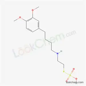 2-[4-(3,4-ジメトキシフェニル)ブチル]アミノエタンチオールスルファート