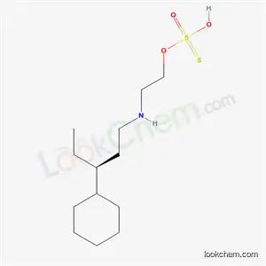 2-(3-シクロヘキシルペンチル)アミノエタンチオールスルファート