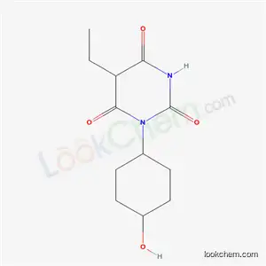5-Ethyl-1-(4-hydroxycyclohexyl)barbituric acid