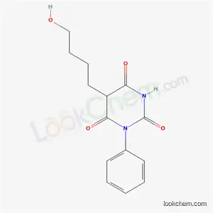 Molecular Structure of 21367-95-3 (5-(4-Hydroxybutyl)-1-phenylbarbituric acid)
