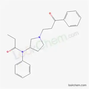 N-[1-(3-oxo-3-phenylpropyl)pyrrolidin-3-yl]-N-phenylpropanamide