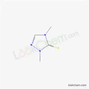 Molecular Structure of 21885-29-0 (2,4-dimethyl-2,4-dihydro-3H-1,2,4-triazole-3-thione)