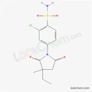 2-chloro-4-(3-ethyl-3-methyl-2,5-dioxopyrrolidin-1-yl)benzenesulfonamide