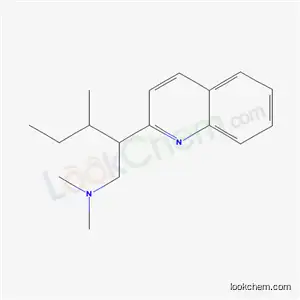 Molecular Structure of 33098-26-9 (N,N-Dimethyl-β-(1-methylpropyl)-2-quinolineethanamine)
