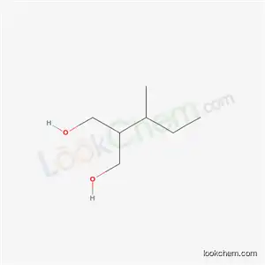 Molecular Structure of 33673-01-7 (2-(butan-2-yl)propane-1,3-diol)