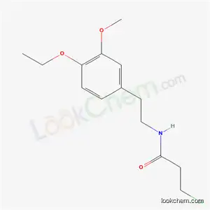 Molecular Structure of 34164-32-4 (3-chloro-N-[2-(4-ethoxy-3-methoxyphenyl)ethyl]propanamide)
