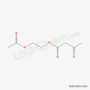 Molecular Structure of 34500-18-0 (3-Oxobutanoic acid 2-(acetyloxy)ethyl ester)