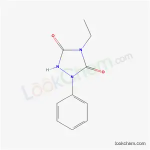Molecular Structure of 34873-99-9 (4-ethyl-1-phenyl-1,2,4-triazolidine-3,5-dione)