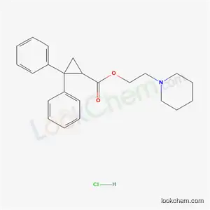 시클로프로판카르복실산, 2,2-디페닐-, 2-(1-피페리디닐)에틸에스테르, 염산염