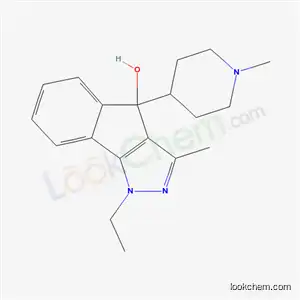 1-エチル-3-メチル-4-(1-メチルピペリジン-4-イル)-1H,4H-インデノ[1,2-c]ピラゾール-4-オール