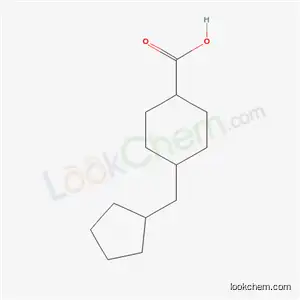 Molecular Structure of 37875-02-8 (4-(cyclopentylmethyl)cyclohexane-1-carboxylic acid)