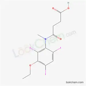3-[[N-(3-에톡시-2,4,6-트리요오도페닐)-N-메틸아미노]카르보닐]프로피온산