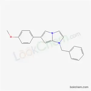 1H-피롤로(1,2-a)이미다졸, 1-벤질-6-(p-메톡시페닐)-