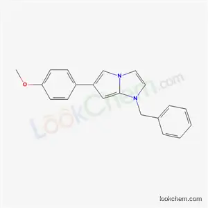 1H-피롤로(1,2-a)이미다졸, 1-벤질-6-(p-메톡시페닐)-