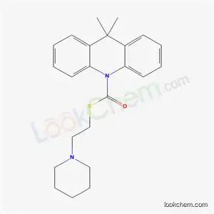 10(9H)-아크리딘카르보티오산, 9,9-디메틸-, S-(2-(1-피페리디닐)에틸) 에스테르