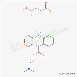 10(9H)-아크리딘카르보티오산, 9,9-디메틸-, S-(2-(디메틸아미노)에틸)에스테르, 부탄디오에이트(1:1)