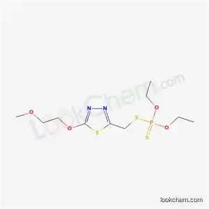 디에톡시-[[5-(2-메톡시에톡시)-1,3,4-티아디아졸-2-일]메틸술파닐]-술파닐리덴-포스포란