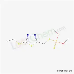 (5-ethylsulfanyl-1,3,4-thiadiazol-2-yl)methylsulfanyl-dimethoxy-sulfan ylidene-phosphorane