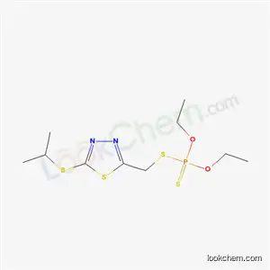 디에톡시-[(5-프로판-2-일술파닐-1,3,4-티아디아졸-2-일)메틸술파닐]-술파닐리덴-포스포란