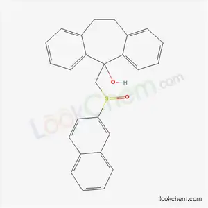 5-[(naphthalen-2-ylsulfinyl)methyl]-10,11-dihydro-5H-dibenzo[a,d][7]annulen-5-ol