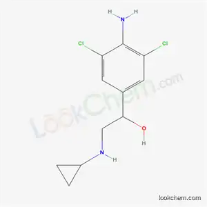 Molecular Structure of 38339-13-8 (1-(4-amino-3,5-dichlorophenyl)-2-(cyclopropylamino)ethanol)