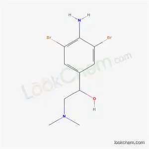 Molecular Structure of 38339-28-5 (1-(4-amino-3,5-dibromophenyl)-2-(dimethylamino)ethanol)