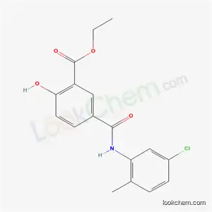 에틸 5-[(5-클로로-2-메틸-페닐)카바모일]-2-하이드록시-벤조에이트
