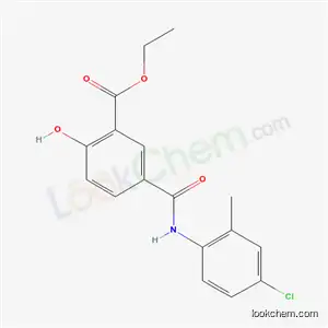 에틸 5-(((4-클로로-2-메틸페닐)아미노)카르보닐)-2-히드록시벤조에이트