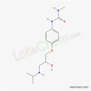 Molecular Structure of 38649-68-2 (3-[4-[2-hydroxy-3-(propan-2-ylamino)propoxy]phenyl]-1-methyl-urea)