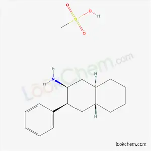 (+-)-2(a)-아미노-3(a)-페닐-트랜스-데칼린 메탄설포네이트