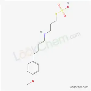 Thiosulfuric acid S-[3-[[4-(4-methoxyphenyl)butyl]amino]propyl] ester