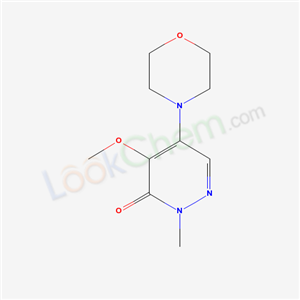 4-Methoxy-2-methyl-5-morpholino-3(2H)-pyridazinone