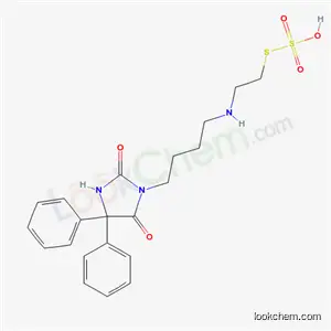 티오황산수소 S-[2-[[4-(4,4-디페닐-2,5-디옥소-1-이미다졸리디닐)부틸]아미노]에틸]에스테르