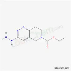 ethyl 3-hydrazinyl-7,8-dihydropyrido[4,3-c]pyridazine-6(5H)-carboxylate