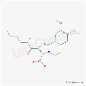 2-(ブチルカルバモイル)-8,9-ジメトキシ-5H,6H-ピロロ[2,1-a]イソキノリン-3-カルボン酸