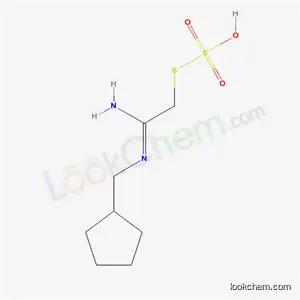 티오황산수소 S-[2-[(사이클로펜틸메틸)아미노]-2-이미노에틸] 에스테르