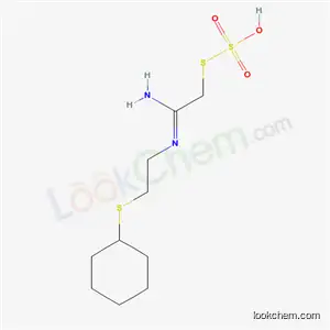 티오황산수소 S-[2-[[2-(사이클로헥실티오)에틸]아미노]-2-이미노에틸]에스테르
