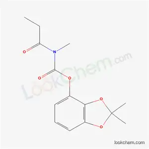 2,2-dimethyl-1,3-benzodioxol-4-yl methyl(propanoyl)carbamate