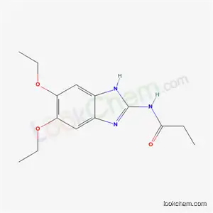 N-(5,6-디에톡시-1H-벤즈이미다졸-2-일)프로피온아미드