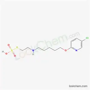 티오황산 수소 S-[2-[[5-[(5-클로로-2-피리딜)옥시]펜틸]아미노]에틸] ​​에스테르