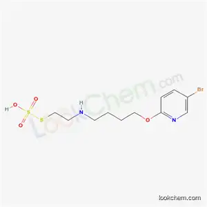 2-[4-(5-Bromo-2-pyridyloxy)butyl]aminoethanethiol sulfate