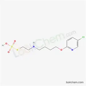 2-[4-(5-Chloro-2-pyridyloxy)butyl]aminoethanethiol sulfate