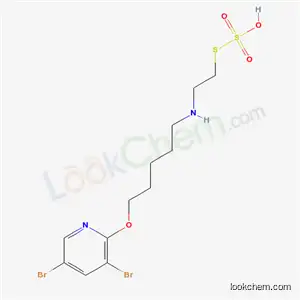 2-[5-(3,5-디브로모-2-피리딜옥시)펜틸]아미노에탄티올 황산염