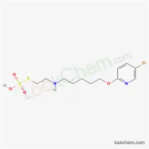 2- [5- (5- 브로 모 -2- 피리 딜 옥시) 펜틸] 아미노 에탄 티올 설페이트