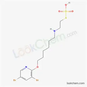 2-[6-(3,5-디브로모-2-피리딜옥시)헥실]아미노에탄티올 황산염