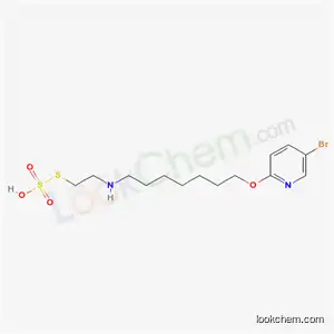 チオ硫酸S-[2-[[7-[(5-ブロモ-2-ピリジル)オキシ]ヘプチル]アミノ]エチル]