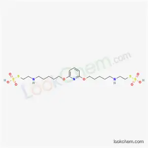 2,2'-[2,6-피리딘디일비스(옥시-5,1-펜탄디일이미노)]비스(에탄티올)비스황산염