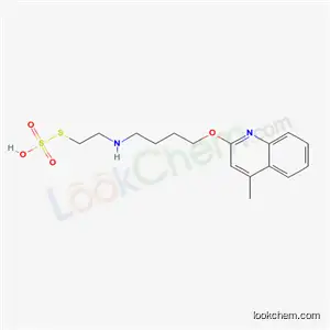 티오황산 수소 S-[2-[[4-[(4-메틸-2-퀴놀리닐)옥시]부틸]아미노]에틸] ​​에스테르